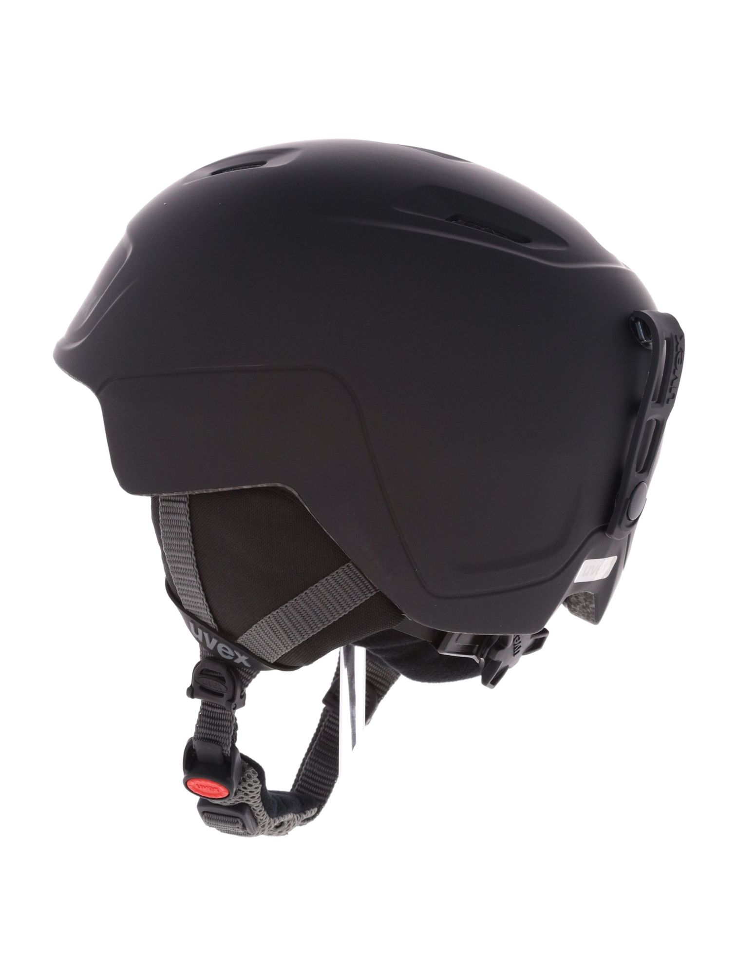 Uvex Heyya Pro Race Skihelm Unisex Black Matt Zwart Skiwebshop