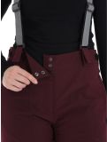 Miniatuur 2117 of Sweden, Ebbared Pant skibroek dames DK Plum bordeaux 