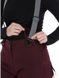 Miniatuur 2117 of Sweden, Ebbared Pant skibroek dames DK Plum bordeaux 