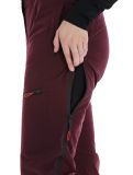 Miniatuur 2117 of Sweden, Ebbared Pant skibroek dames DK Plum bordeaux 