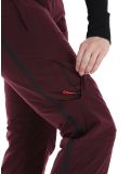 Miniatuur 2117 of Sweden, Ebbared Pant skibroek dames DK Plum bordeaux 