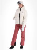 Miniatuur 4F, Down Jacket  F277 donsjas dames Off White wit 