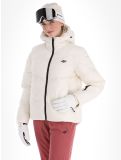 Miniatuur 4F, Down Jacket  F277 donsjas dames Off White wit 