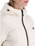 Miniatuur 4F, Down Jacket  F277 donsjas dames Off White wit 