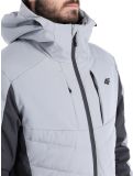 Miniatuur 4F, Down Jacket  M278 donsjas heren Grey grijs 