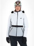 Miniatuur 4F, Technical Jacket  F337 ski-jas dames Cold Light Grey grijs 