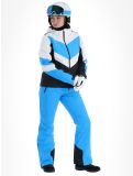 Miniatuur 4F, Technical Jacket  F338 ski-jas dames Turquoise Turquoise, wit, zwart 