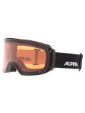 Miniatuur Alpina, Arris Q skibril unisex Black Matt zwart 