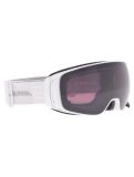 Miniatuur Alpina, Double Jack Mag Q skibril extra lens unisex White Gloss wit 