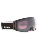 Miniatuur Alpina, Double Jack Mag Q skibril extra lens unisex Black Matt zwart 