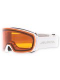 Miniatuur Alpina, Nakiska skibril unisex White Matt wit 