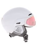 Miniatuur Alpina, ORO QV Mips skihelm met vizier unisex White Matt wit 