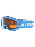 Miniatuur Alpina, Piney skibril kinderen Blue Matt blauw 