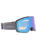 Miniatuur Alpina, Slope Q-Lite skibril unisex Black Dirtblue Matt blauw 