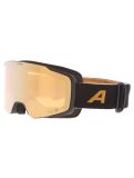 Miniatuur Alpina, Taos Q skibril unisex Black Gold Matt Goud, zwart 