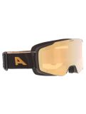 Miniatuur Alpina, Taos Q skibril unisex Black Gold Matt Goud, zwart 