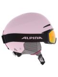 Miniatuur Alpina, Zupo Set (+Scarabeo Jr.) skihelm kinderen Light Rose Matt roze, zwart 