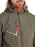 Miniatuur Aulp, Nevim softshell ski-jas heren Kaki groen 