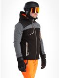 Miniatuur Aulp, Nobel softshell ski-jas heren Grey grijs, zwart 