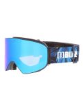 Miniatuur Bliz, Flow skibril unisex Matte Blue - Brown w Blue Multi blauw 