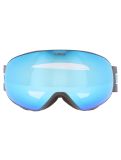 Miniatuur Bliz, Floz skibril unisex Matte Grey - Smoke with Ice Blue Multi grijs 