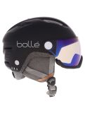 Miniatuur Bollé, Eco V-Atmos skihelm met vizier unisex Black Matte - Photochromic Blue zwart 