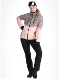 Miniatuur Brunotti, Lattea ski-jas dames Soft Pink roze 