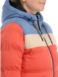 Miniatuur Brunotti, Niagona ski-jas dames Burnt Sienna beige, blauw, rood 