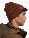 Miniatuur Buff, Merino Heavyweight Beanie muts unisex Solid Sienna bruin 