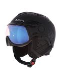 Miniatuur Cairn, Helios Evolight NXT skihelm met vizier unisex Mat Black zwart 