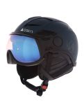 Miniatuur Cairn, Helios Leather Evolight NXT skihelm met vizier unisex Blue Graphite blauw 