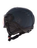 Miniatuur Cairn, Helios Leather Evolight NXT skihelm met vizier unisex Blue Graphite blauw 