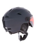 Miniatuur Cairn, Impulse Visor skihelm met vizier unisex Anthracite Grey grijs 