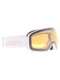 Miniatuur Cairn, Magnetik skibril extra lens unisex Mat White Dust wit 