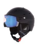 Miniatuur Cairn, Maverick Visor Evolight Nxt skihelm met vizier unisex Black zwart 