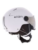 Miniatuur Cairn, Orbit Visor J skihelm met vizier kinderen Mat White wit 