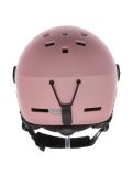 Miniatuur Cairn, Reflex Visor skihelm met vizier unisex Mat Metallic Dust roze 