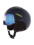 Miniatuur Casco, SP-2 Photomatic skihelm met vizier unisex Retro Blue blauw 