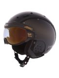 Miniatuur Casco, SP-6 skihelm met vizier unisex Brown Gradient bruin 