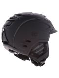 Miniatuur Casco, SP-6 skihelm met vizier unisex Raven Black zwart 