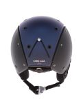 Miniatuur Casco, SP-6 skihelm met vizier unisex Navy-Black Structure blauw, zwart 