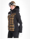 Miniatuur CMP, 33W0306 ski-jas dames Oat Black bruin, zwart 