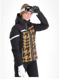 Miniatuur CMP, 33W0306 ski-jas dames Oat Black bruin, zwart 