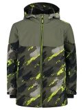 Miniatuur CMP, 34W4994P ski-jas kinderen Olive / Black groen, zwart 