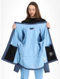 Miniatuur CMP, 39A5006M softshell ski-jas dames Blue Melange / Niagara blauw 