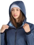 Miniatuur CMP, 39A5006M softshell ski-jas dames Blue Melange / Niagara blauw 