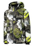 Miniatuur CMP, 39W1924 ski-jas kinderen Olive / Yellow Fluo geel, groen 