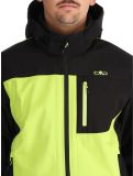 Miniatuur CMP, 3A01787N softshell ski-jas heren Acid Yellow / Black geel, zwart 