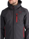 Miniatuur CMP, 3A01787N softshell ski-jas heren Anthracite / Black / Chili grijs, rood, zwart 