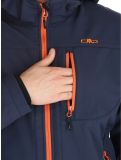 Miniatuur CMP, 3A01787N softshell ski-jas heren Black Blue / Jaffa blauw 